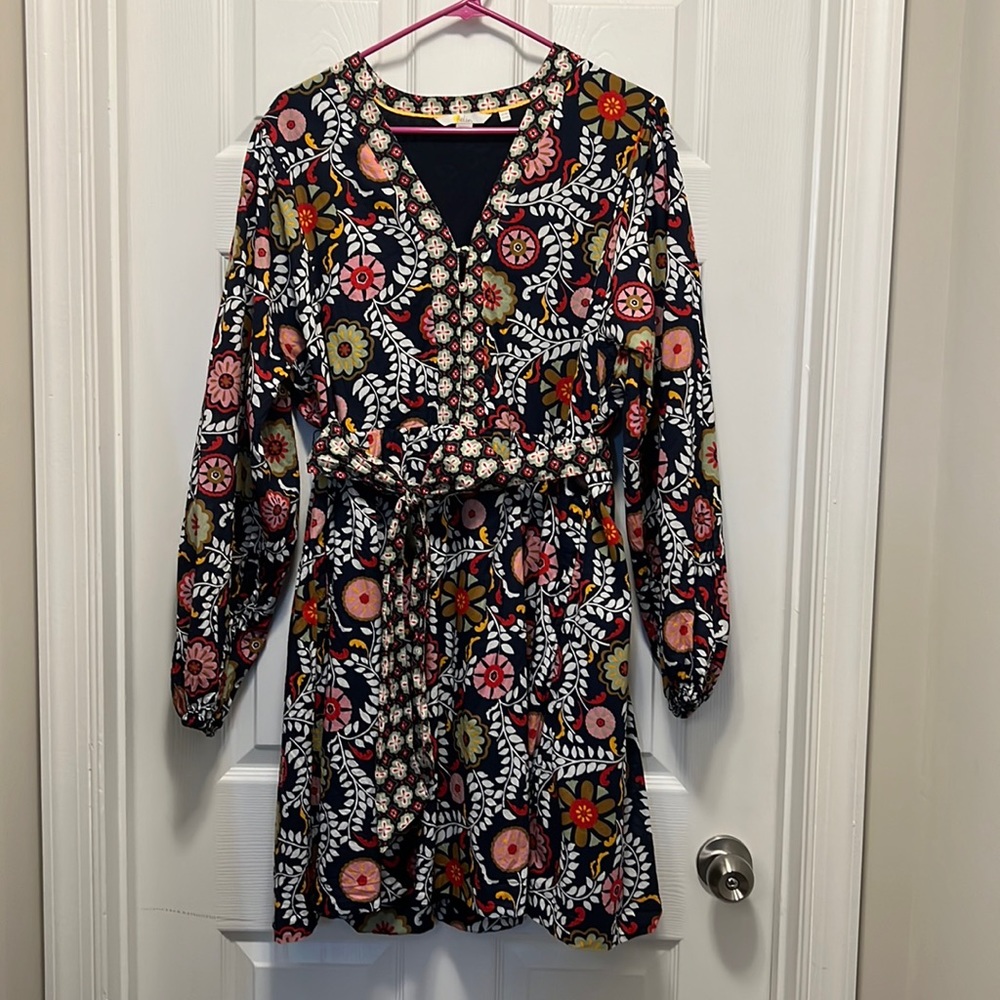 Boden Cotton Floral Dress